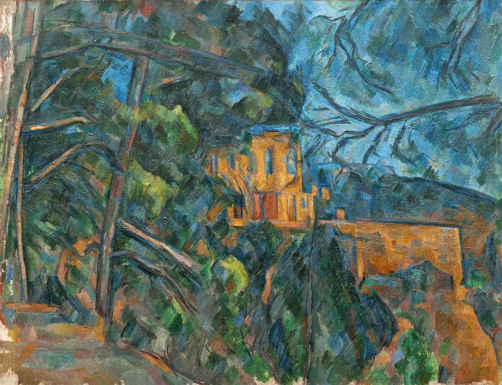 Detail of Chateau Noir, 1900-04 by Paul Cezanne