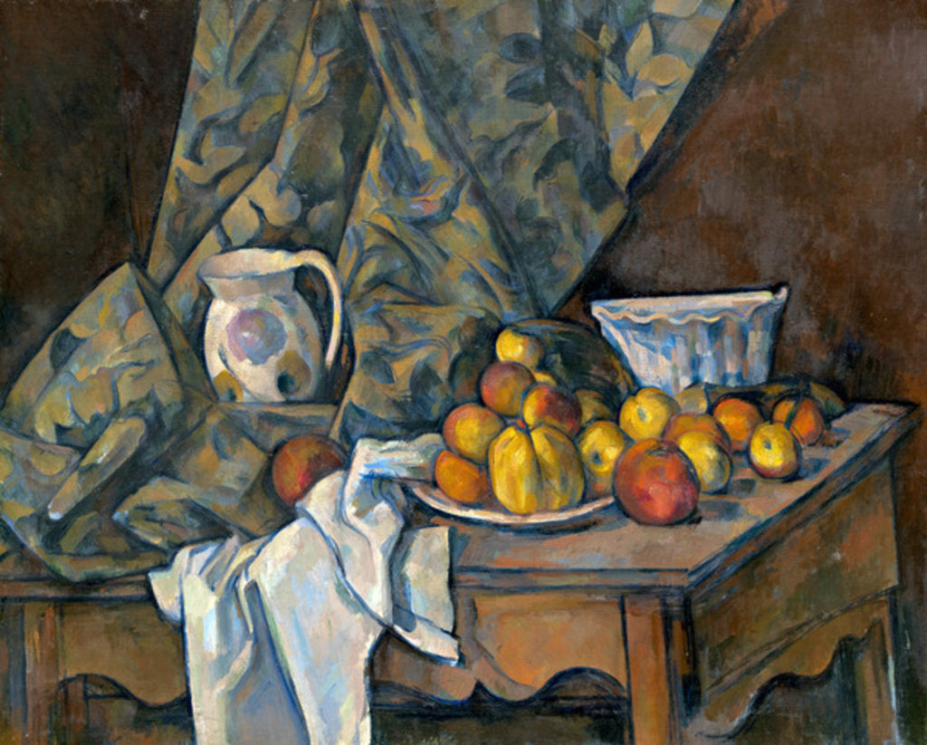 Detail of Still Life with Apples and Peaches, c.1905 by Paul Cezanne