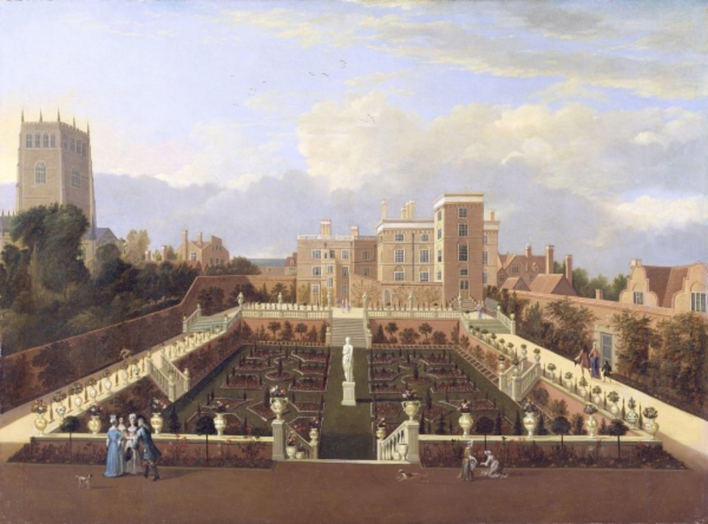 Detail of Pierrepont House, Nottingham, c.1708-13 by English School