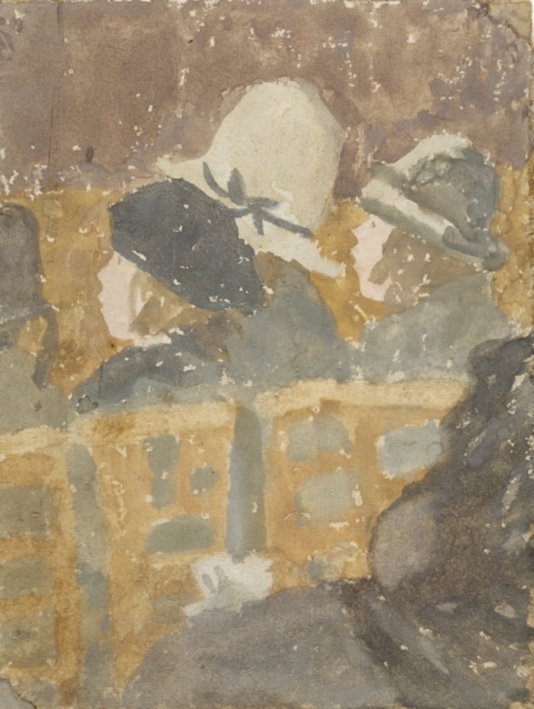 Detail of Girls in a Church by Gwen John